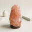 Zoutlamp roze Himalaya 2-3 kg houten voet