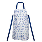 Keukenschort Delfts Blauw Teckel Nhaan van Heinen Delfts Blauw