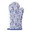 Ovenwant Delfts Blauw Bloemen van Heinen Delfts Blauw