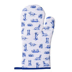 Ovenwant Delfts Blauw Teckel Nhaan van Heinen Delfts Blauw