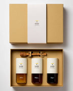 Cadeauset rauwe bijenhoning