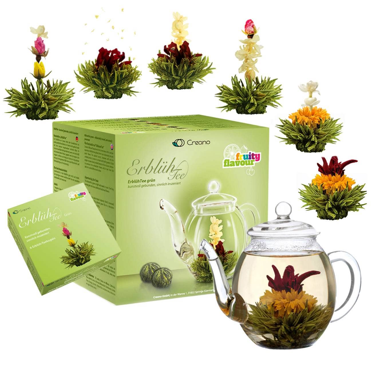 Theebloemen cadeaupakket