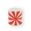 Housevitamin leuke bloempot swirl rood roze