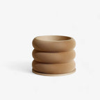 Design houten plantenpot voor binnen 'Bubbles'