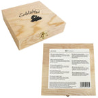Theebloemen Geschenkset Creano in Houten Theedoos (12 stuks)