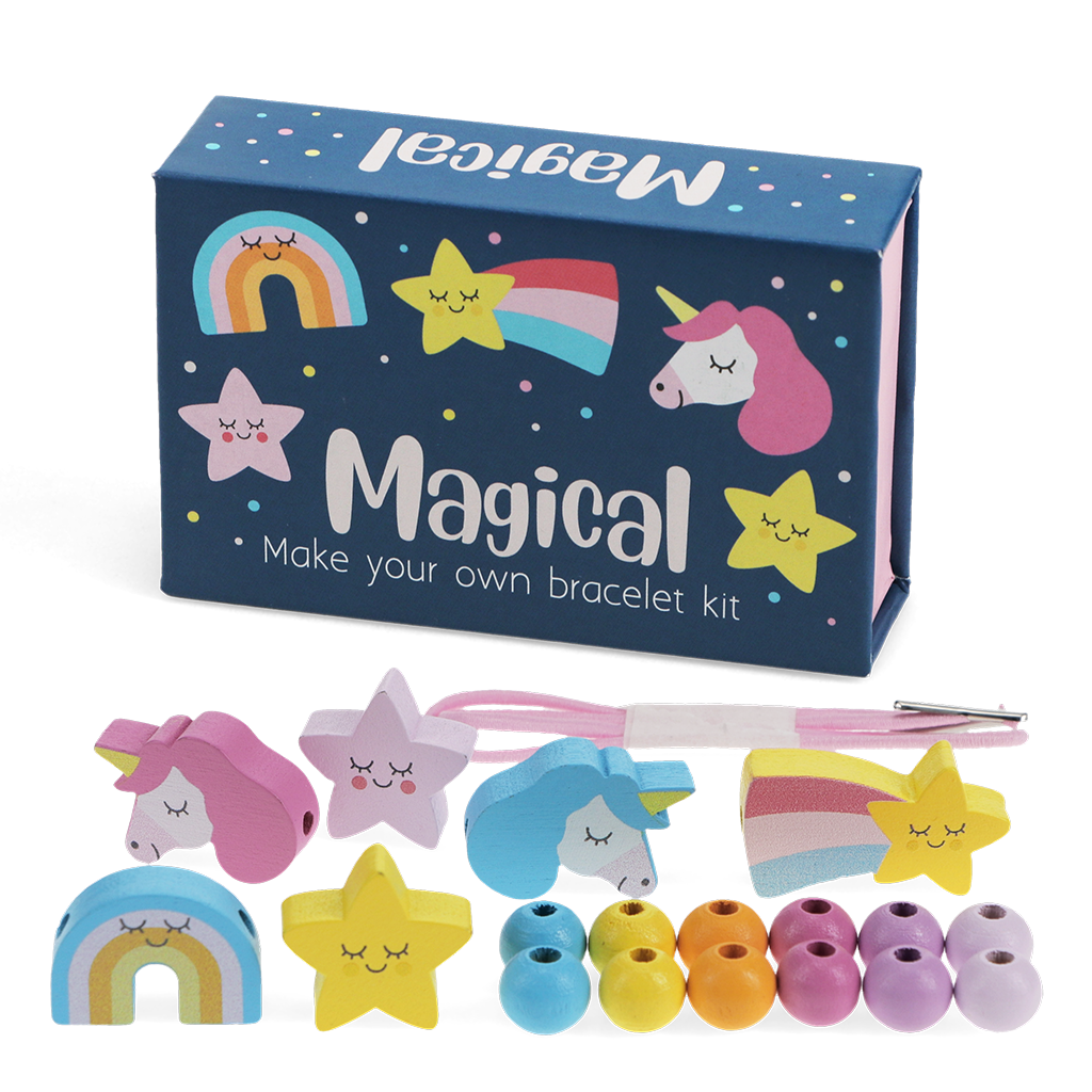Armbandjes maken set Magisch met houten kralen van Rex London