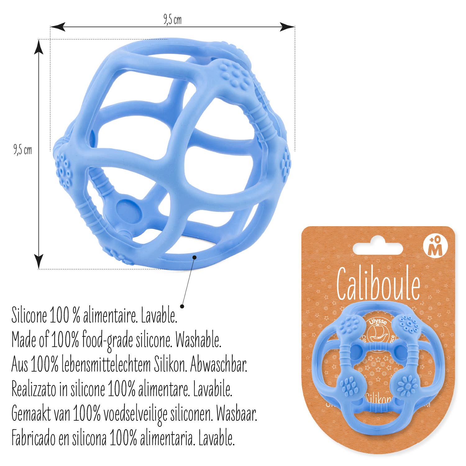 SILICONE: BLAUWE KALIBOL