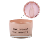 Sojakaars Make It Pop Like Pink Champagne My Flame - Green Tea Time