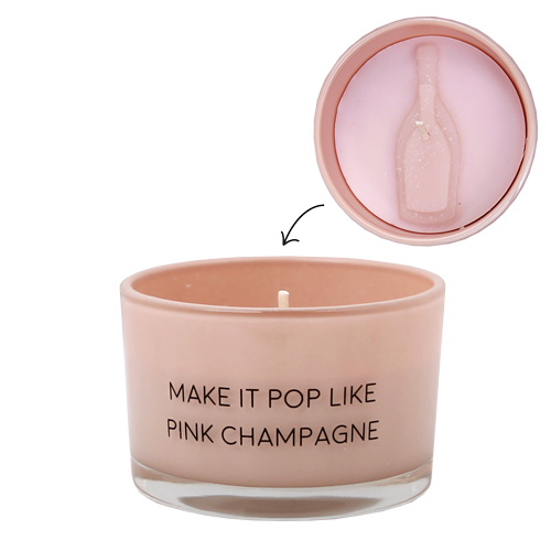 Sojakaars Make It Pop Like Pink Champagne My Flame - Green Tea Time