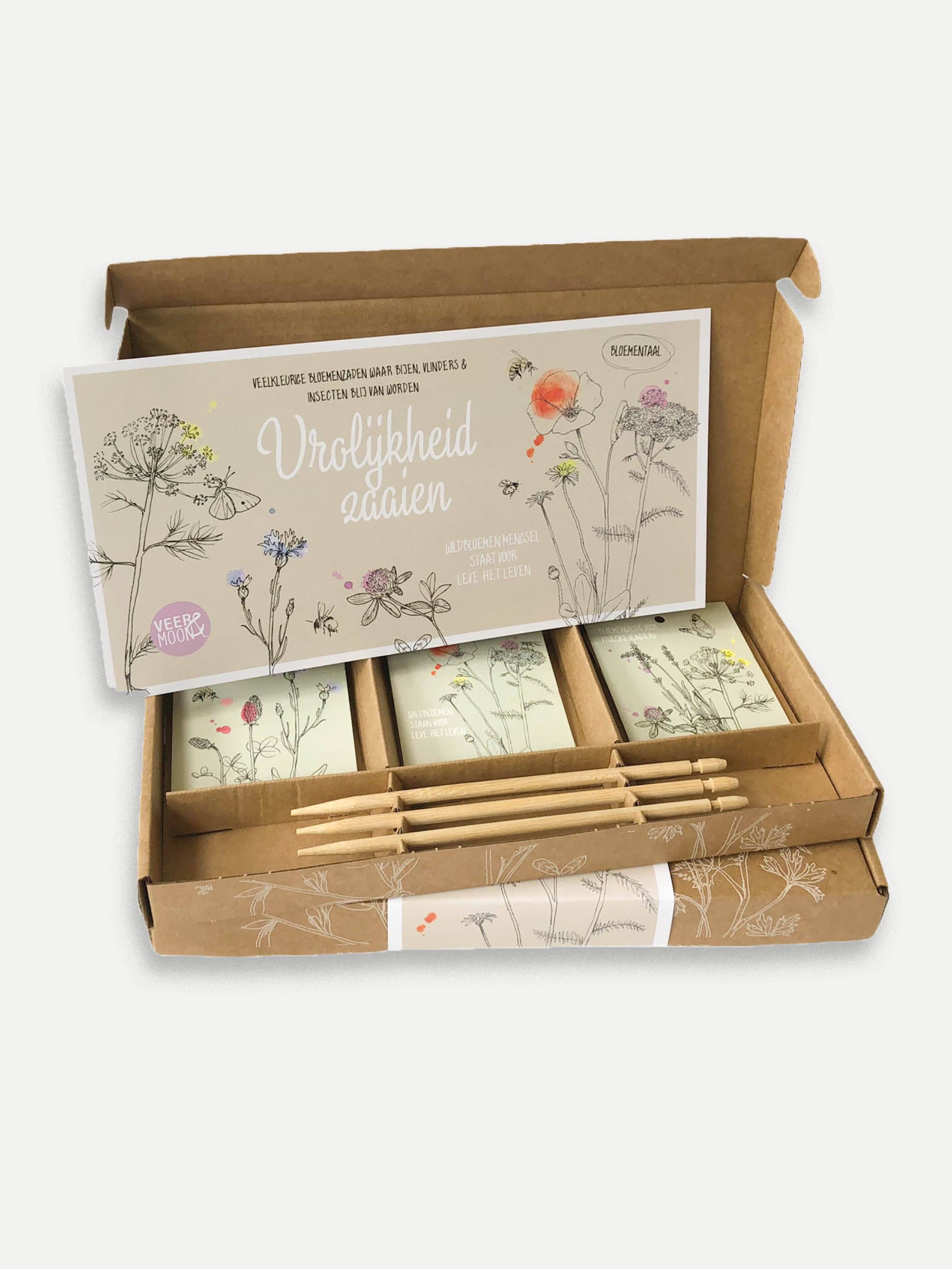 Cadeaudoosje Vrolijkheid Zaaien Hoofdafbeelding