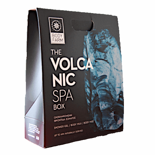 Cadeauset mannen Volcanic douchegel, bodylotion en bodymist Bodyfarm