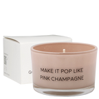 Sojakaars Make It Pop Like Pink Champagne My Flame - Green Tea Time