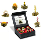 Theebloemen Witte Thee Creano (6 stuks) in Magnetische Geschenkdoos