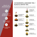Theebloemen Geschenkset Creano in Houten Theedoos (12 stuks)