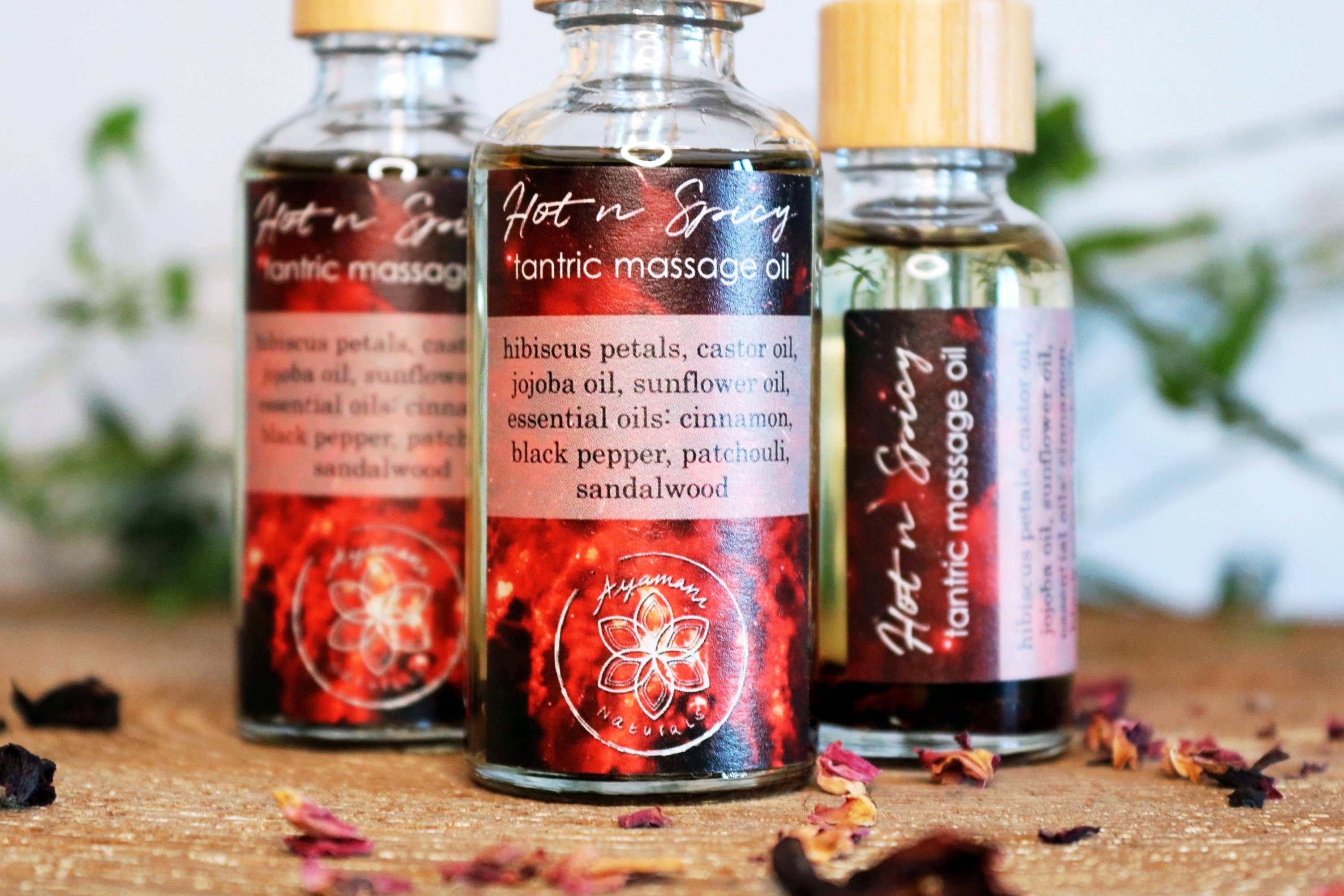 Tantra massage olie Hot & Spicy