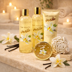 Vanille Badset Gouden Badkuipje French Tendance
