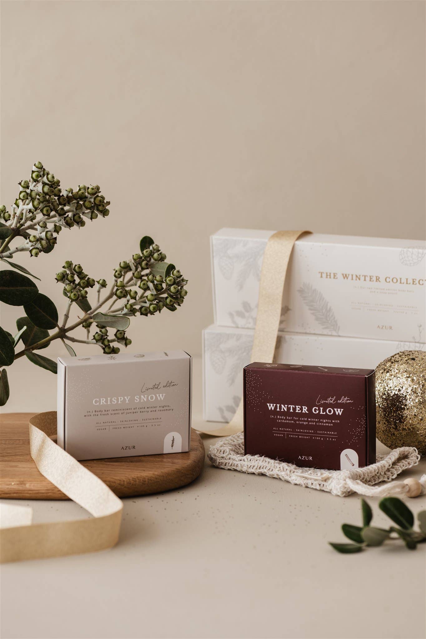 Kerst zeep 'Crispy Snow' (limited edition) Secundaire afbeelding
