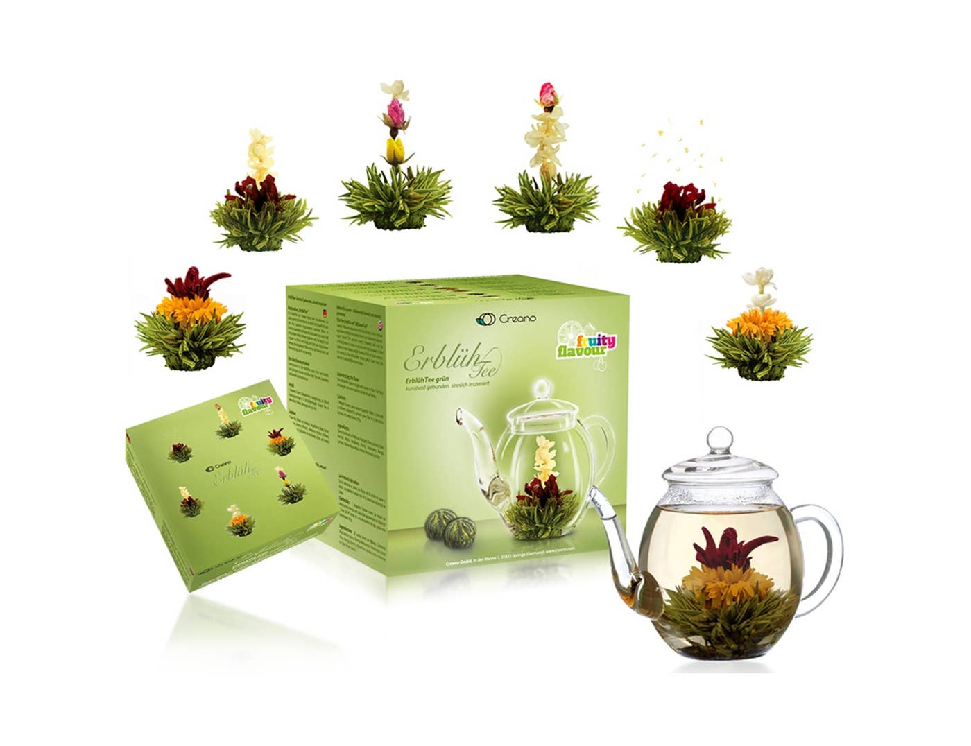 Theebloemen cadeaupakket