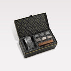 Whiskey cadeau set R.O.C.K.S. met graniet stenen en Reserve glas