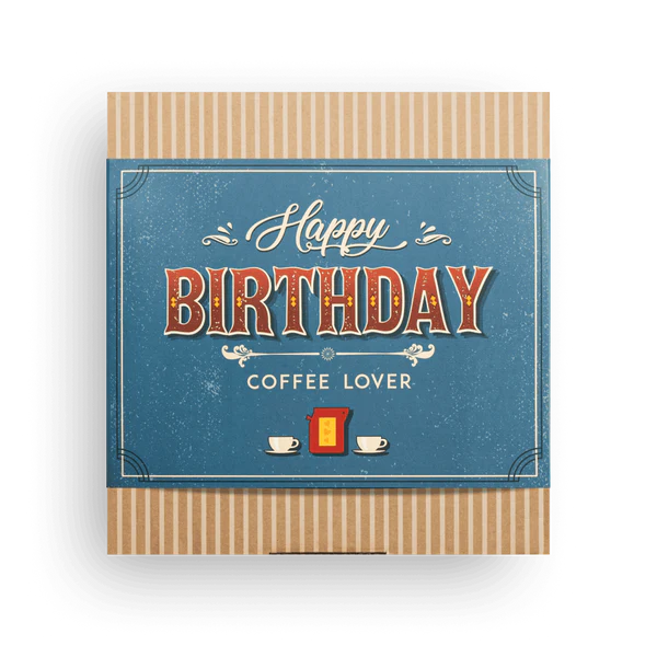 Birthday Coffee Box - voor echte koffielovers Hoofdafbeelding