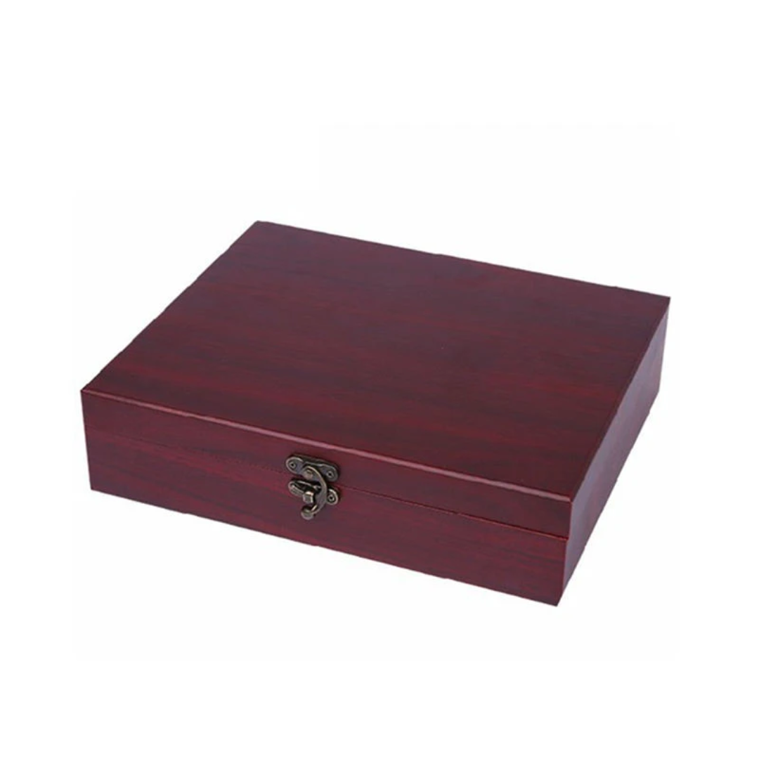 Luxe Sommelier Cadeauset - Houten Kist