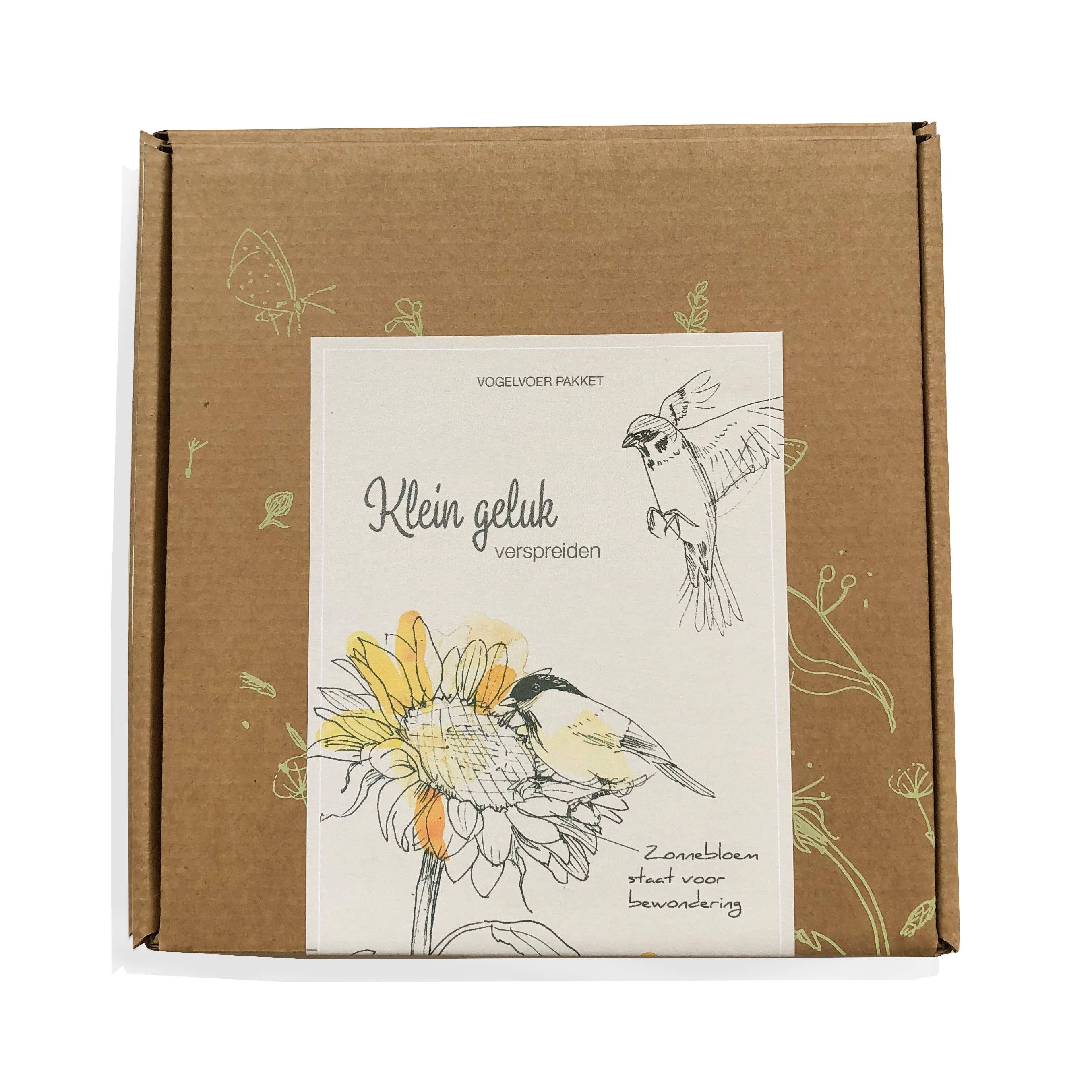 Vogel cadeau doosje 'Klein Geluk' Hoofdafbeelding