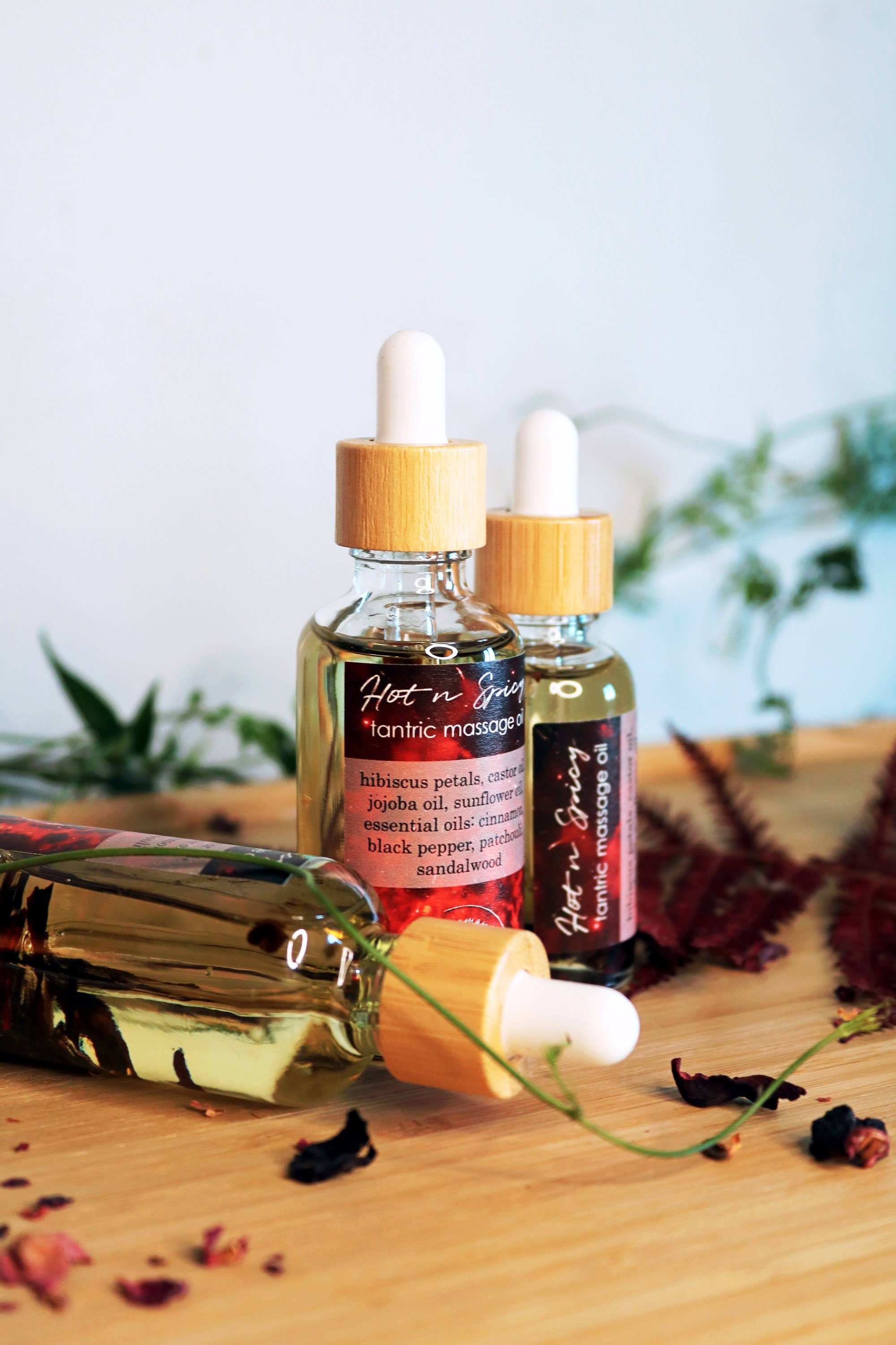 Tantra massage olie Hot & Spicy