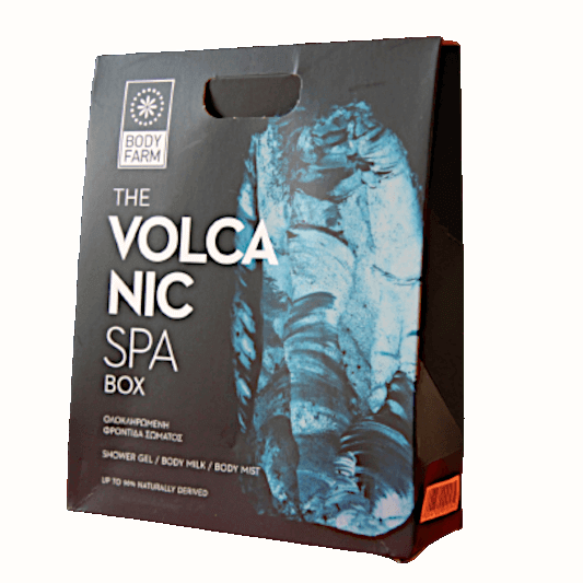 Cadeauset mannen Volcanic douchegel, bodylotion en bodymist Bodyfarm Secundaire afbeelding
