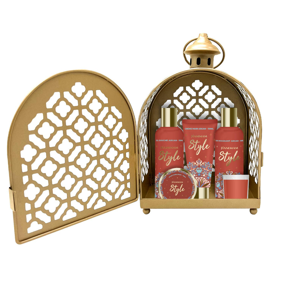 Geschenkset Hammam Lantaarn Argan French Tendance