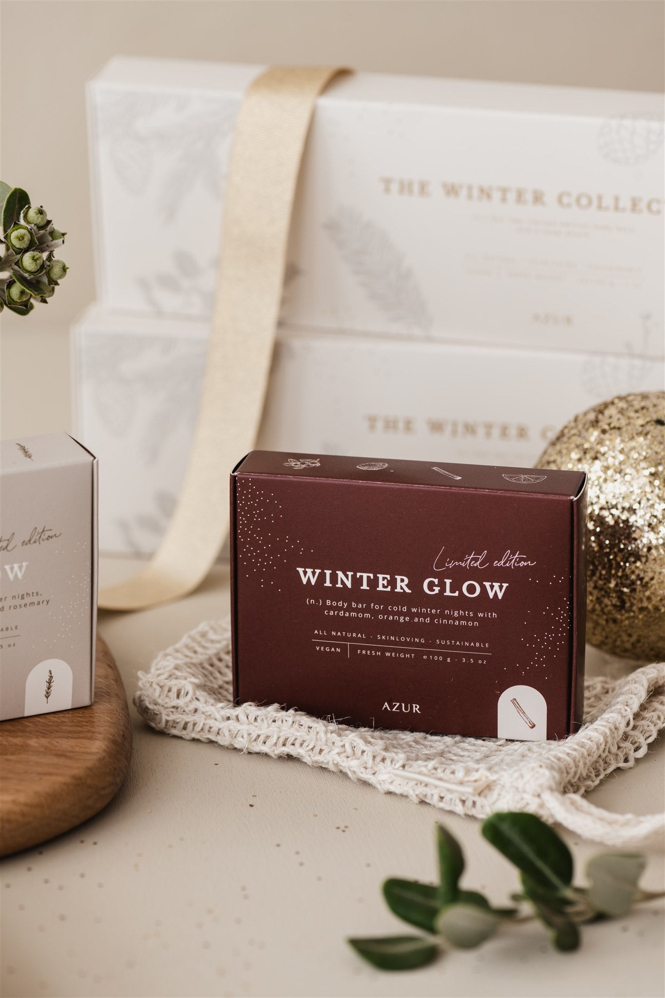 Kerst zeep 'Winter Glow' (limited edition)
