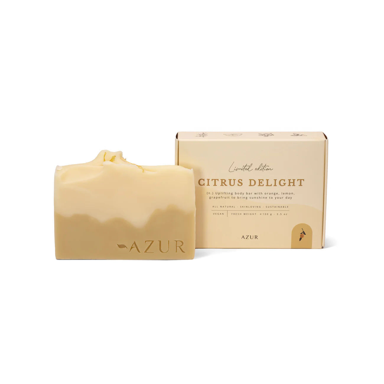 NIEUW: CITRUS DELIGHT | limited edition lente + zomer zeep Hoofdafbeelding