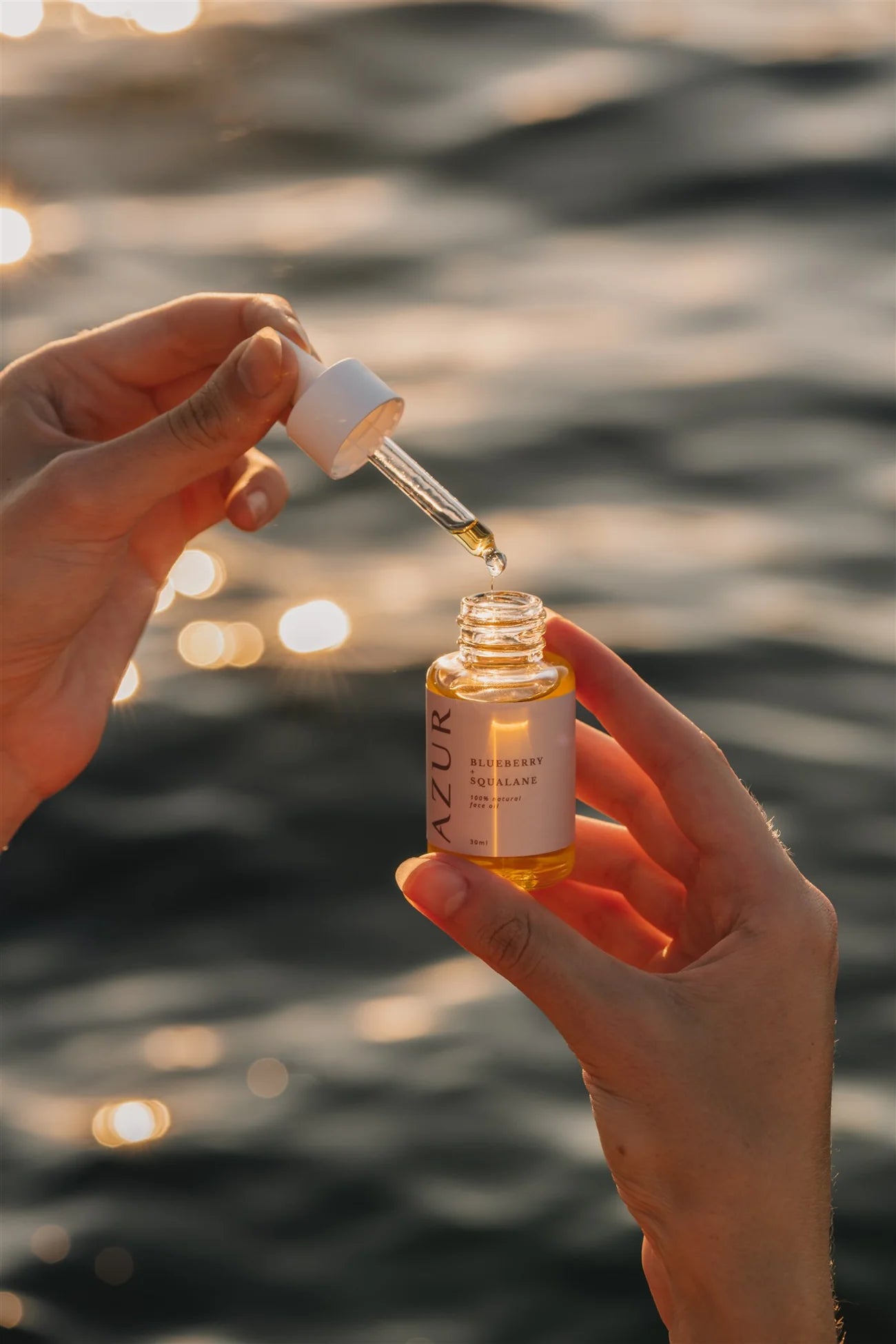 Natuurlijke gezichtsolie - Blueberry & Squalane
