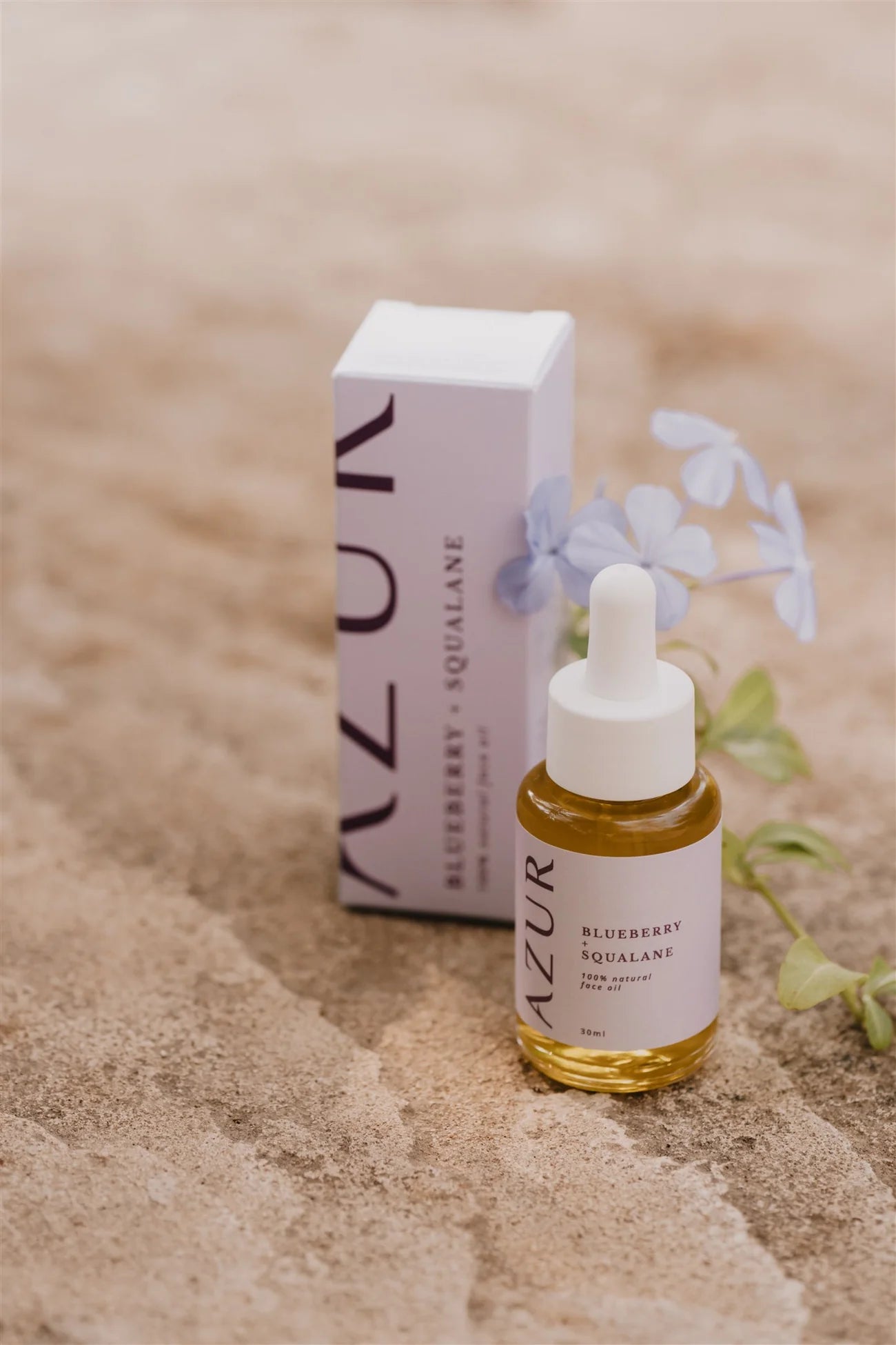 Natuurlijke gezichtsolie - Blueberry & Squalane