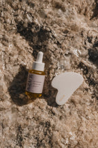 Gua Sha gezichtsmassage steen