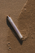 Badzout in glazen buisje