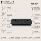 Tenderflame Glow Aris 180 brander uitleg