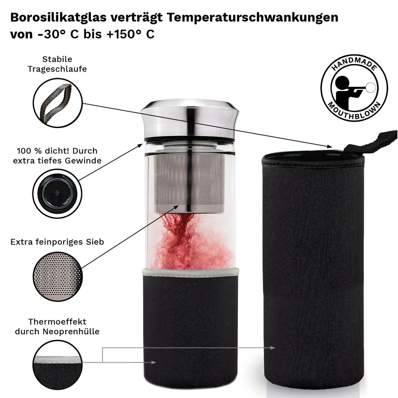 Tea maker incl. hoes