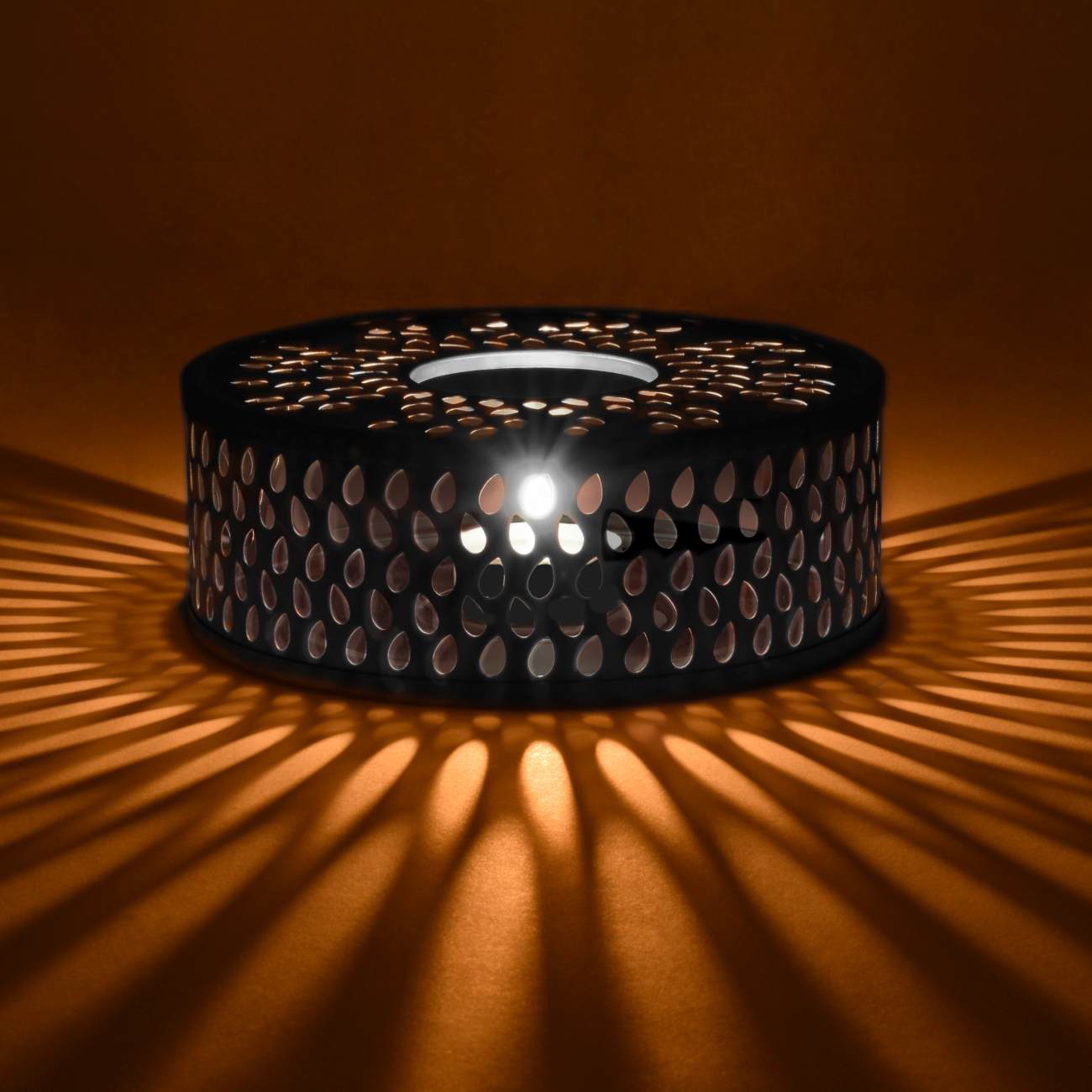 Creano warmhouder Leaf  klassiek zwart roestvrij staal Hoofdafbeelding