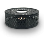 Theepot warmhouder Creano Leaf mat zwart