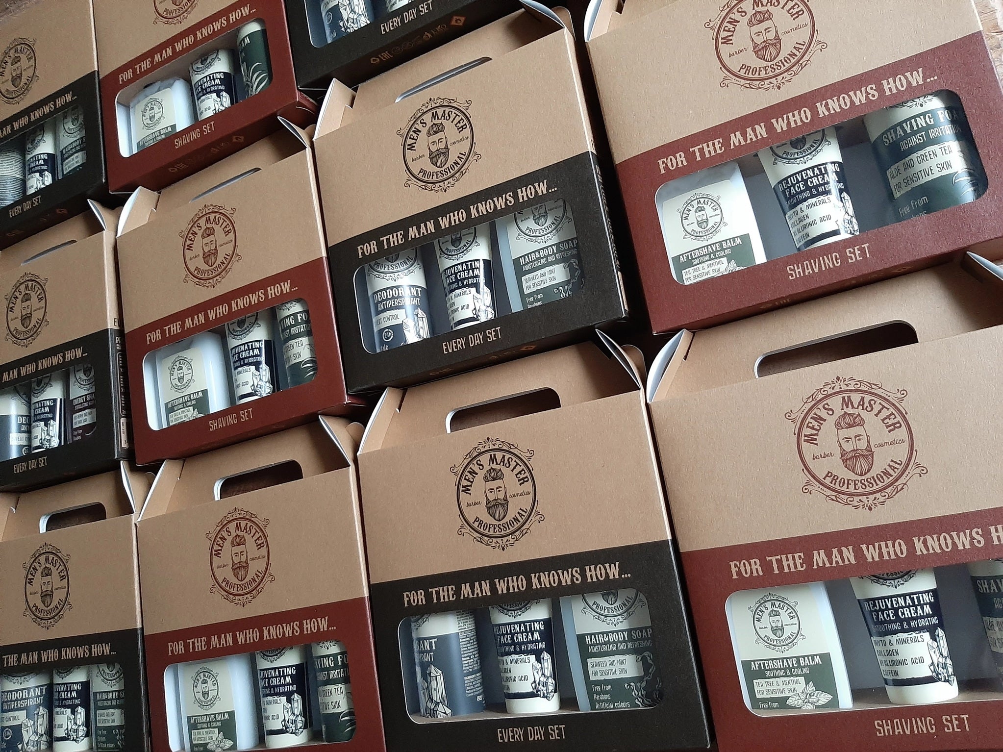 Cadeauset mannen Men's Master Professional scheer- en verzorgingsset