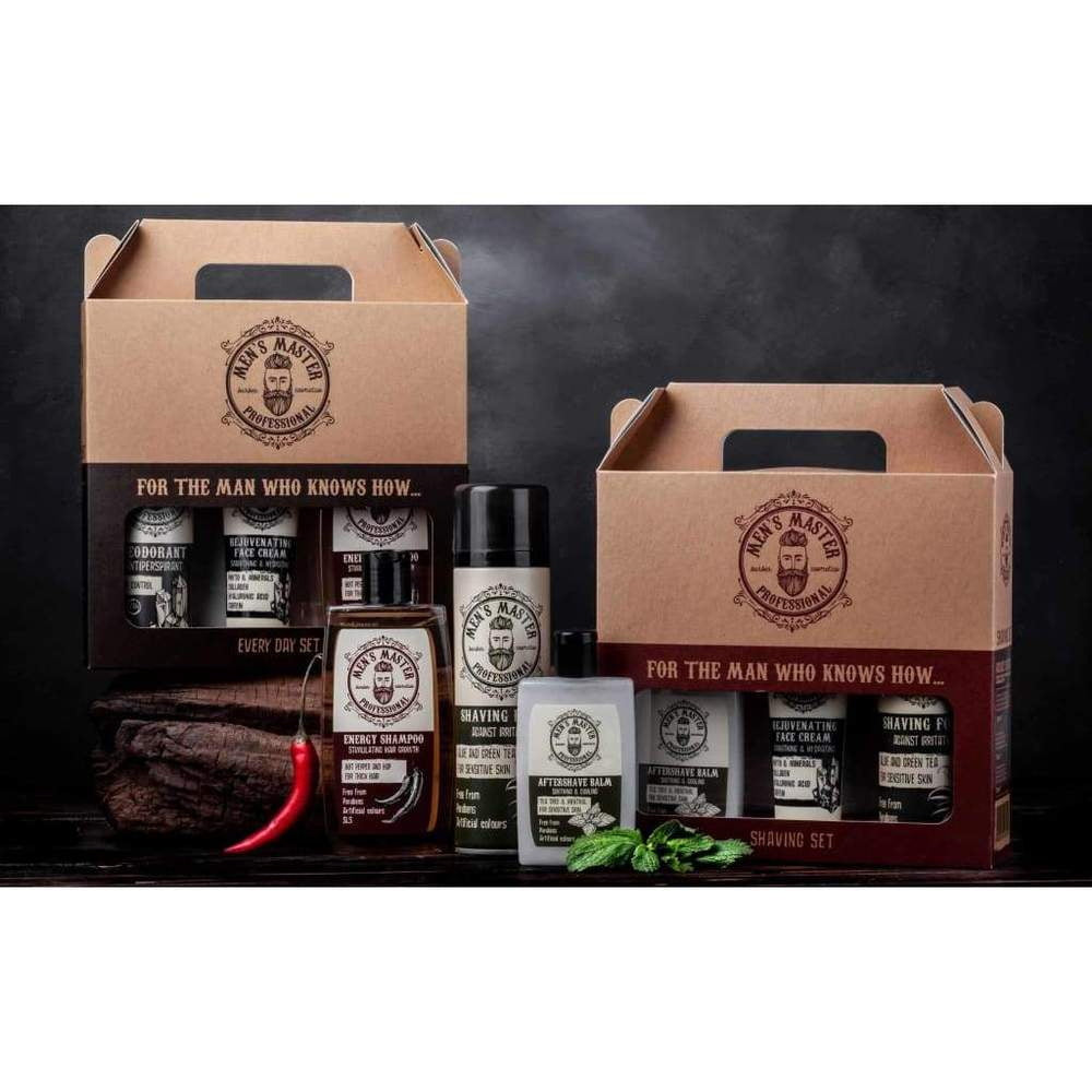 Cadeauset mannen Men's Master Professional scheer- en verzorgingsset