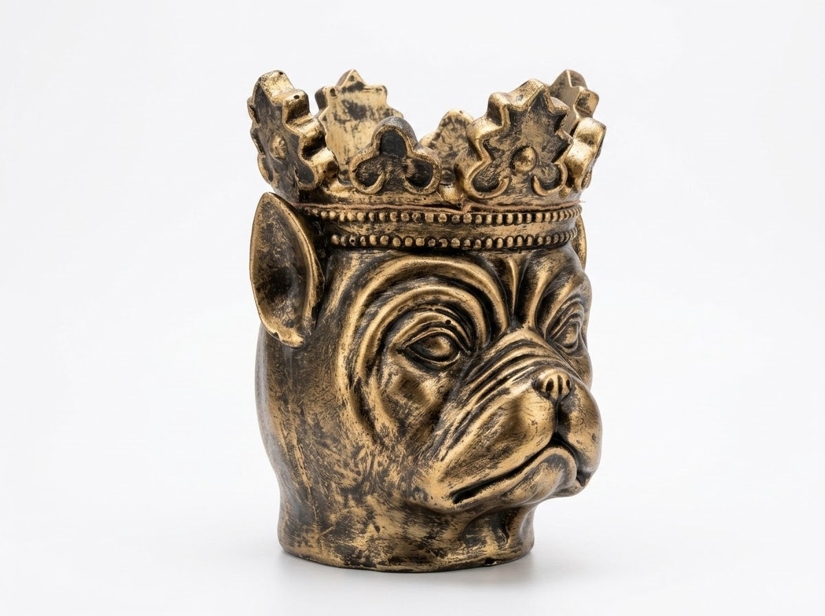Plantenbak Bulldog Brons