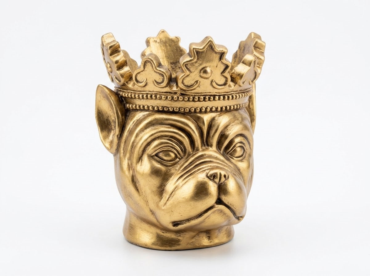 Plantenbak Bulldog Brons