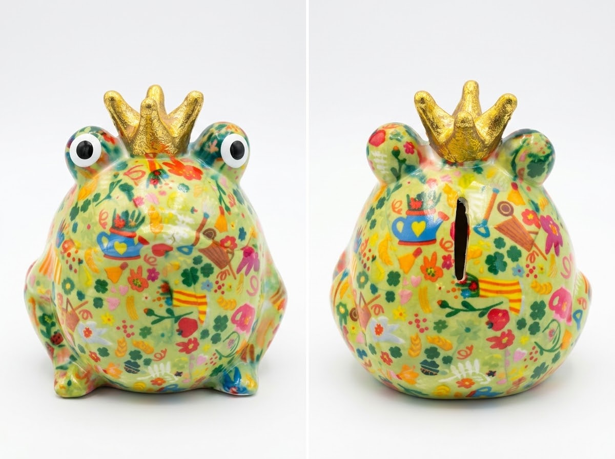 Spaarpot Kikker Freddy - Pomme Pidou