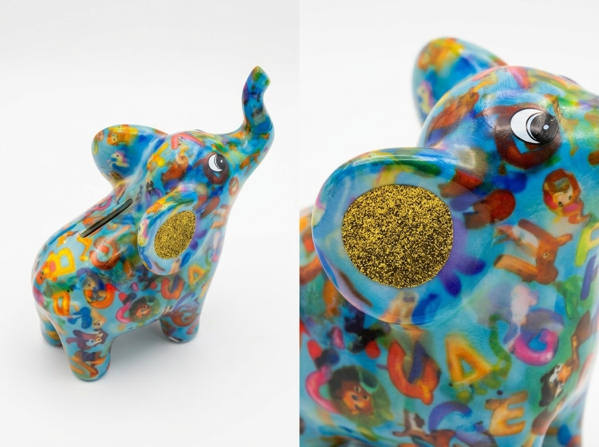 Spaarpot Olifant Darcy - Pomme Pidou