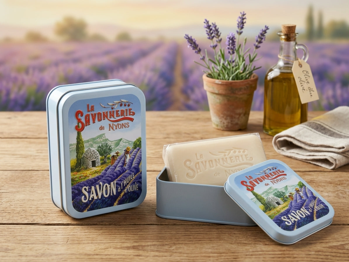 Zeep in Blikje Groot - Savonnerie de Nyons