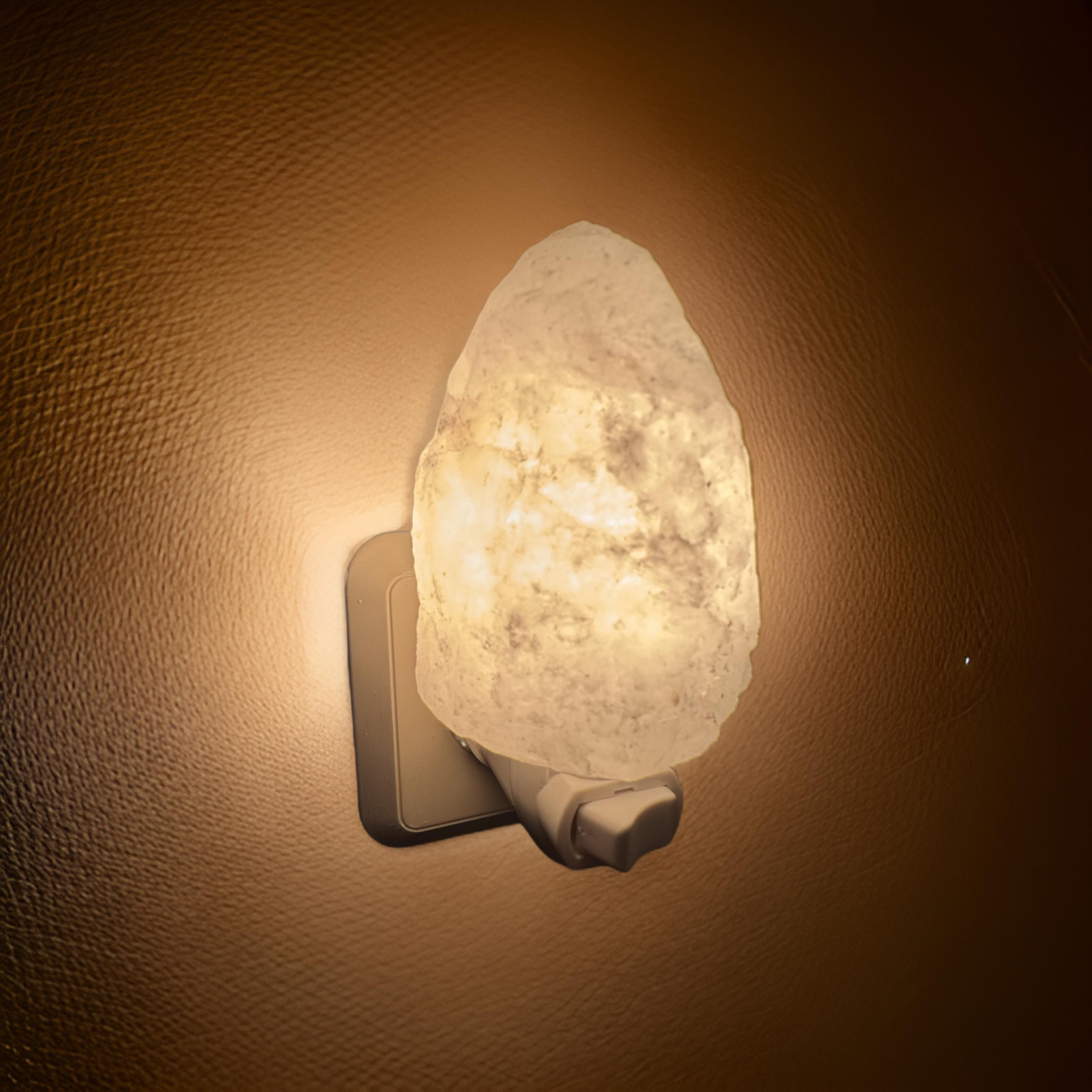 Nachtlampje stopcontact himalaya zoutlamp rots