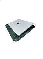 Luxe Laptopcase met Leerstructuur 13 inch (Wine Red Croco)