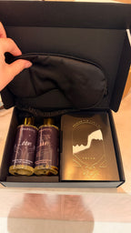 OpenMity Date After Dark cadeauset massageolie en oogmasker voor stellen