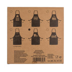 BBQ schort met tekst zwart Cook & Grill